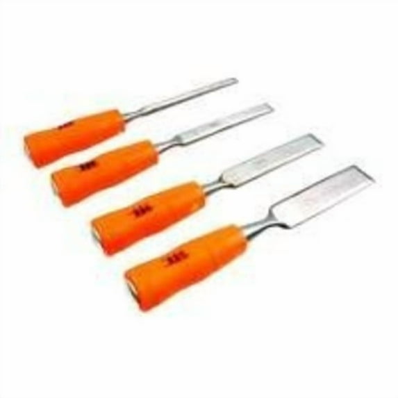 4 Wood Carving Chisels Woodworking Hobby Tools