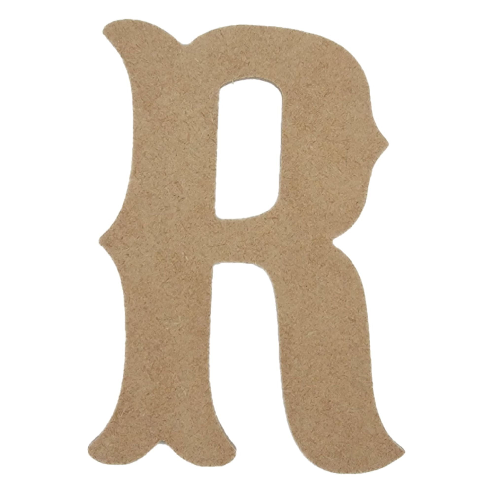 Carvable Letter R 4