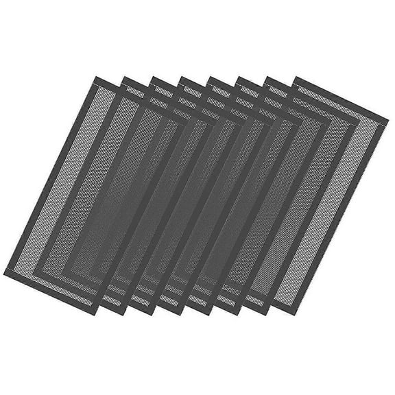 4 X 10inch Floor Vent Covers, Strong Magnetic Vent Mesh Air Vent Filters PVC Floor Register Vent Sc
