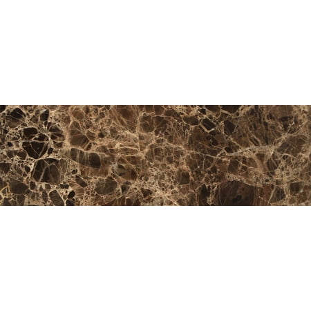 4 X 12 Emperador Dark Marble Polished Field Tile