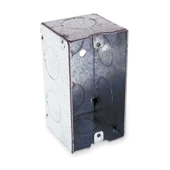 4 X 2-1/8" Deep Steel Handy Box, Raco, 674