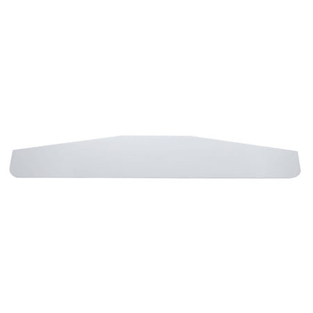 4" X 24" Stainless Standard Bottom Mud Flap Plate - Welded Stud