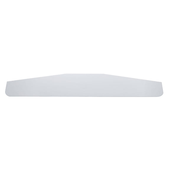4" X 24" Stainless Standard Bottom Mud Flap Plate - Welded Stud