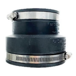 4 X 3 Flexible Rubber Cplg W/S.S. Bands