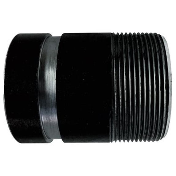 4 X 3 Thrd X Groove Sch80 Smls Blk Nip, Groove Nipples, Nipples and Fittings