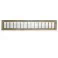 thumbnail image 1 of 4" X 30" or 30" X 4" Heavy Duty Walkable Floor Grille - Fixed Blades Air Grille - Brown [Outer Dimensions: 5.75 X 31.75], 1 of 6