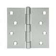 thumbnail image 1 of 4 X 4 Butt Hinge - Dull Chrome, 1 of 1