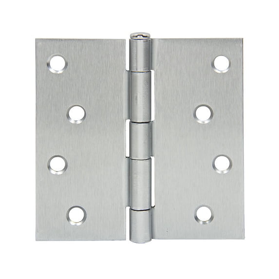 4 X 4 Butt Hinge - Dull Chrome
