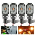 thumbnail image 1 of 4 X Mini Motorcycle Led Turn Signal Indicators Motorbike Lights Lamps, 1 of 7