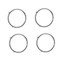thumbnail image 1 of 4 X New 5 Inch Headlight Headlamp Bulb Retaining Trim Ring Sets For GM Chevy, 1 of 2