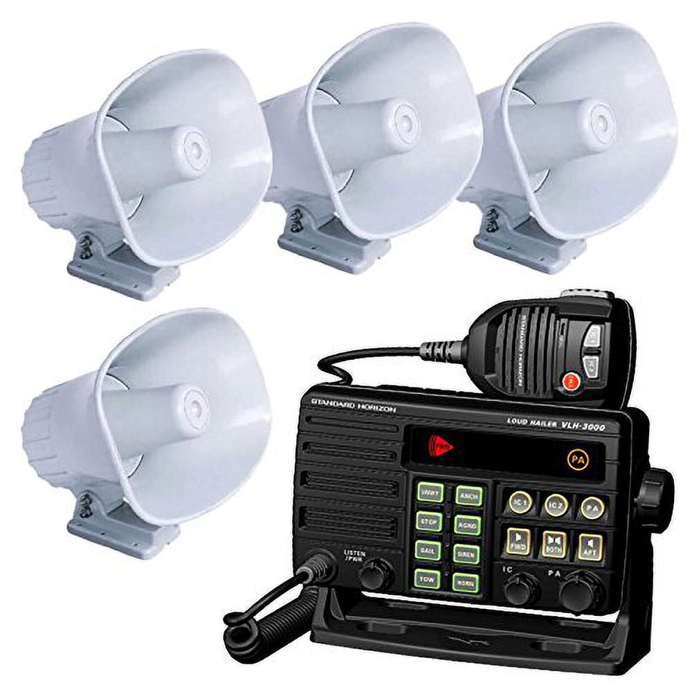 4 X Standard STD240SW 5x7 Inch Waterproof 40 Watt Home Marine Boat