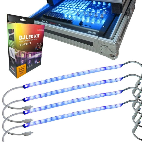 (4) Xstatic 12" RGB LED Strip Light Kits
