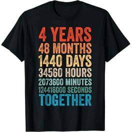 4 Years Old 4th Birthday Vintage Retro T Shirt 48 Months 4 Years Old 4th Birthday Vintage Retro T Shirt 48 Months