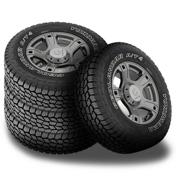 4 Yokohama Geolandar A/T4 G018 315/75R16 127R All Terrain 55K Mi Warranty 10 PLY 110101818 / 315/75/16 / 3157516