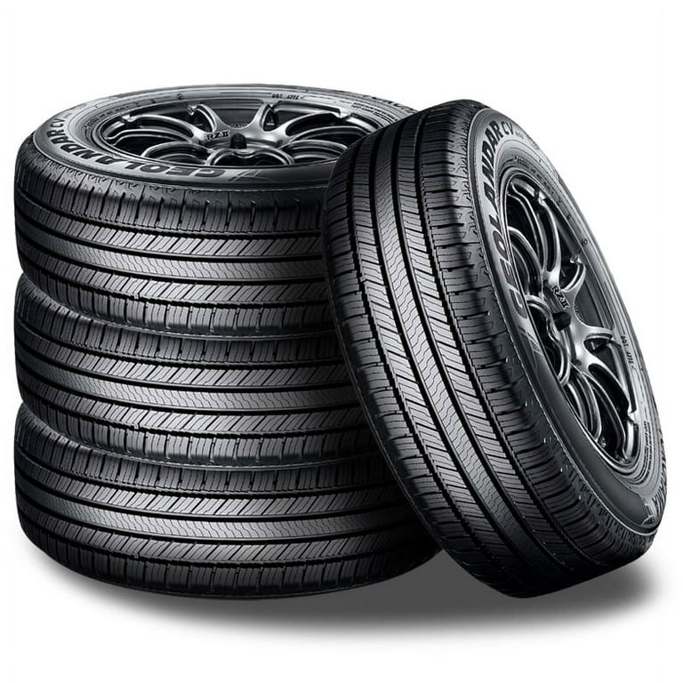 4 Yokohama Geolandar CV G058 225/60R17 99H All Season 65000 Mi 