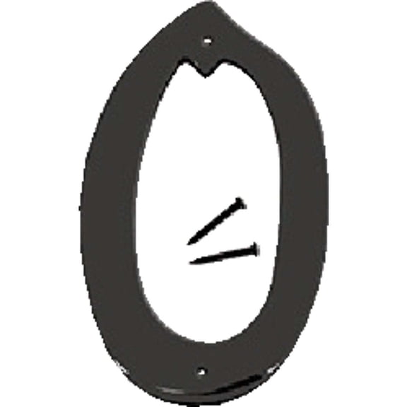 4" Zinc #0 BLK/Nails