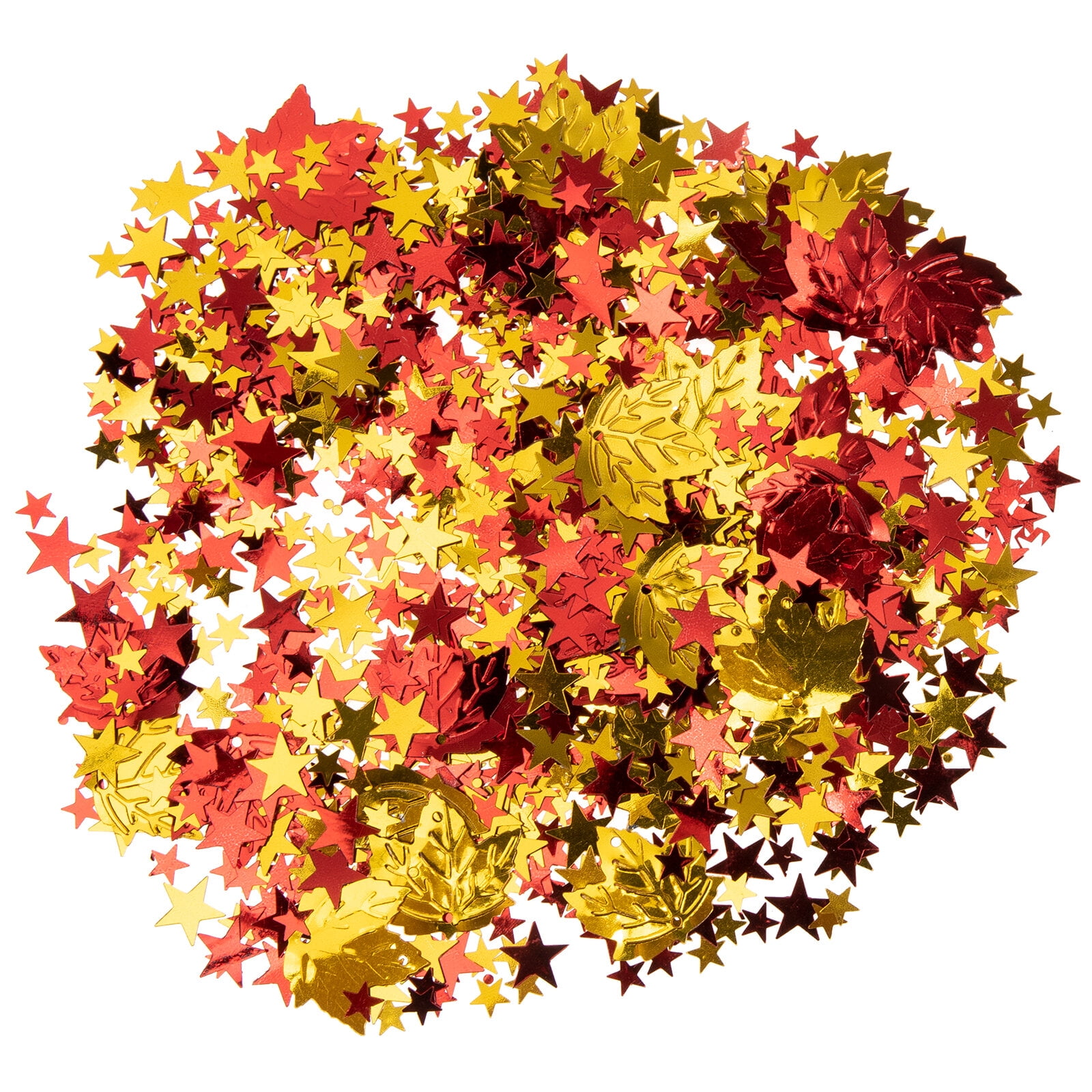 4 bags of Party Maple Leaf Confetti Glitter Confetti Thanksgiving
