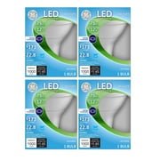 4 bulbs GE Lighting 96852 LED Indoor Floodlight, Dimmable, 12-watt 75-watt Equivalent 1000 Lumen PAR30L Light Bulb with Medium Base, Daylight