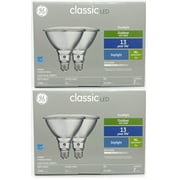 4 bulbs GE classic LED PAR38 Floodlight, 15 watts, 1300 Lumens, Outdoor Wet rated, Daylight 5000K, Dimmable, Medium base, LED floodlight 90 watt replacement