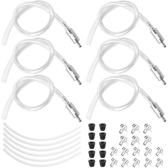 4 count  Bleeder Hose  Way Check Valve Tube Bleeding Tool Kit for  Motorcyle Clutch,  Bleeder Hose for Hydraulic System Bleeding