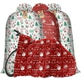 thumbnail image 1 of 4 count  Christmas  Bags for Presents, 60x72inch  Christmas  Bags, Xmas  Giant  Bag for Huge Xmas Gifts Bicycle,  and Dolls with 4 count Tags, 1 of 7
