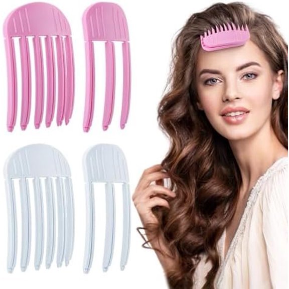 4 count Hair Volume Clips,Volumizing Hairs Clips for  Bangs,Heatless Quick Hairstye Tools,Volumizing Hair-Clips for  Hair-Types,Volumizing Root Lifting Clip  Puffy
