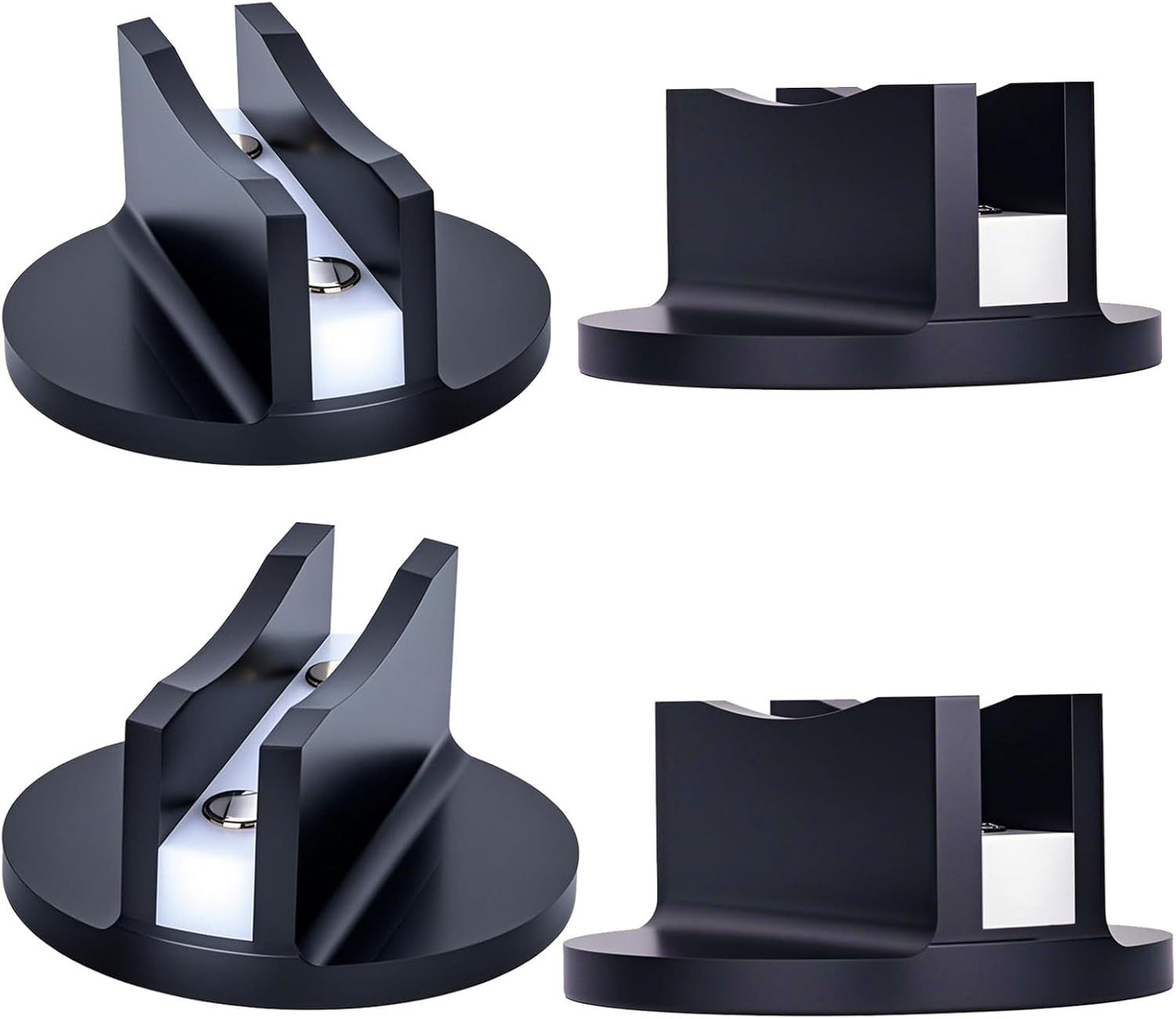 Frame Pucks 4 count Jack Pucks Pinch Weld Frame Rail Jack Stand Pads, Slotted and ...