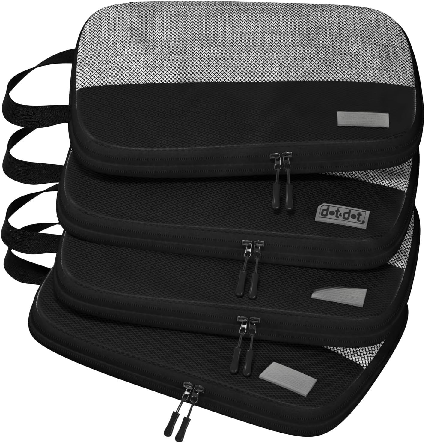 4 count Medium Compression Packing Cubes for Travel - Luggage ...