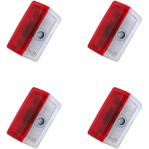 4 count No Fade  Door Lights,  Lighting Projector LED Welcome Light  Shadow Accessories for A/B/C/E/M/ML/GL/GLA/GLC/GLS Series Running Board Lights
