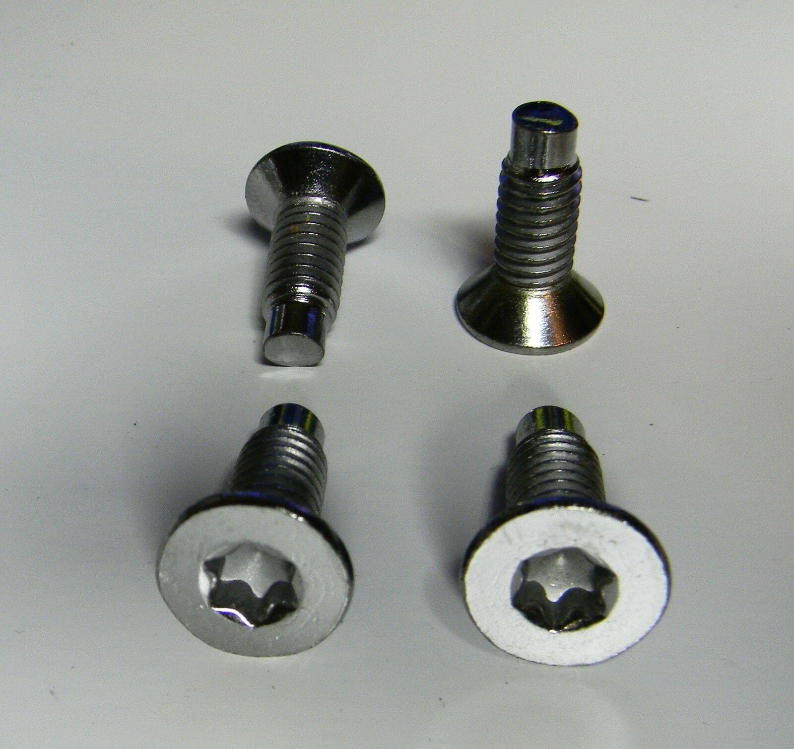 20 Ea CHROME PLATED Windshield Frame Torx Screws Fits Jeep Wrangler CJ YJ TJ - Foto 2