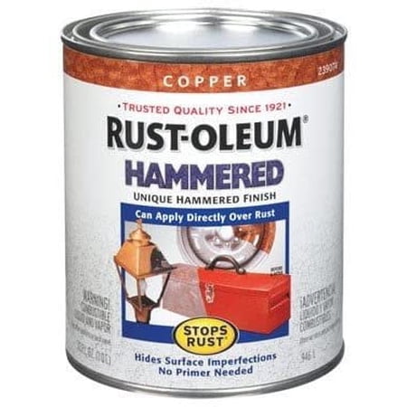 4 each: Rust-Oleum Stops Rust Hammered Paint 239074