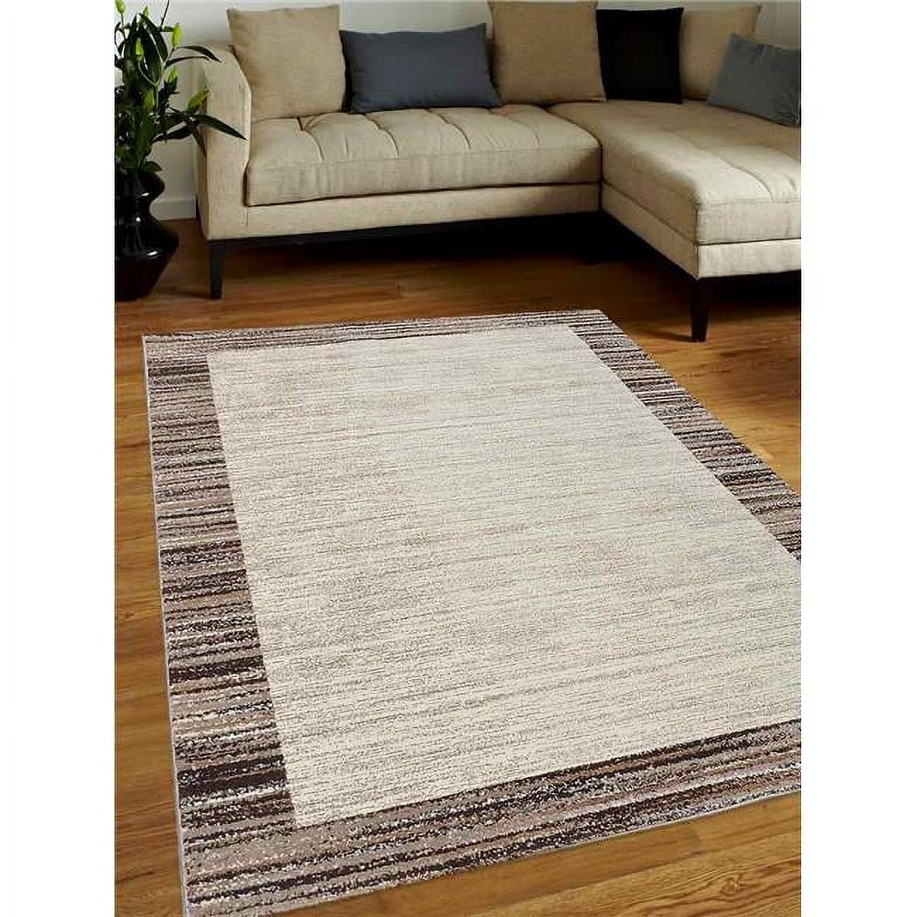 4x6 Rectangular Rug 4 ft. 4 in. x 6 ft. 4 in. Machine Woven Heatset Polypropylene ...