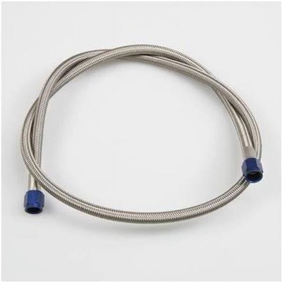 4 ft. 6 AN Nitrous & Fuel Line Hose Assembly for 2005-2006 GMC Sierra 1500, Blue