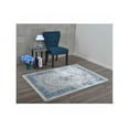 thumbnail image 1 of 4 ft. 8 in. x 6 ft. 9 in. Machine Woven Crossweave Polyester Oriental Rectangle Area Rug, Multi Color, 1 of 1