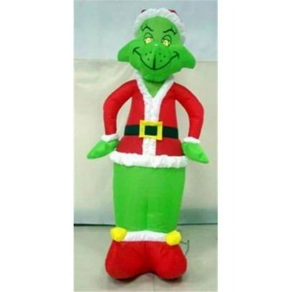 4 ft. Air Blown Santa Grinch