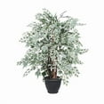 thumbnail image 1 of 4 ft. Artificial Silver Maple Extra Full Bush Decorative Plant, Green & Silver, 1 of 1