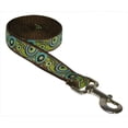 thumbnail image 1 of 4 ft. Circles And Waves Dog Leash, Green - Small, 1 of 1