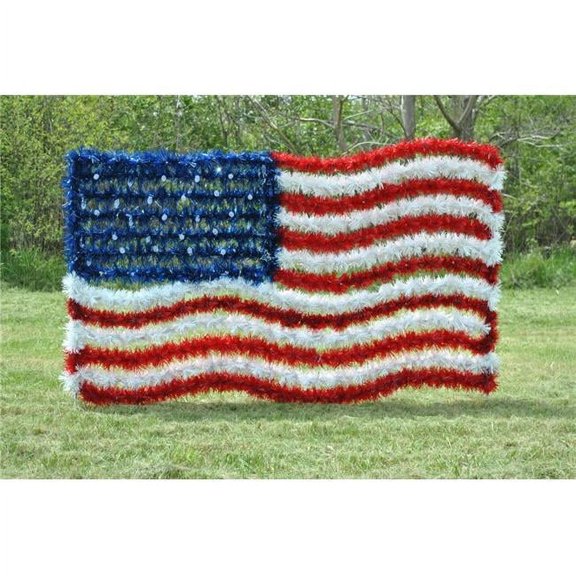 4 ft. Ground Mount Garland Flag