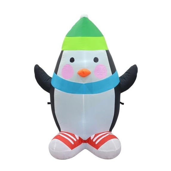 4 ft. Inflatable Penguin Christmas Decoration