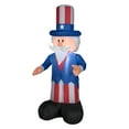 thumbnail image 1 of 4 ft. Inflatable Uncle Sam, 1 of 2