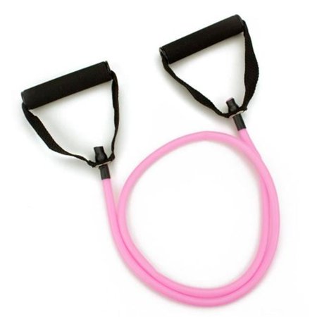 4 ft. Medium Tension Exercise Resistance Band - Pink