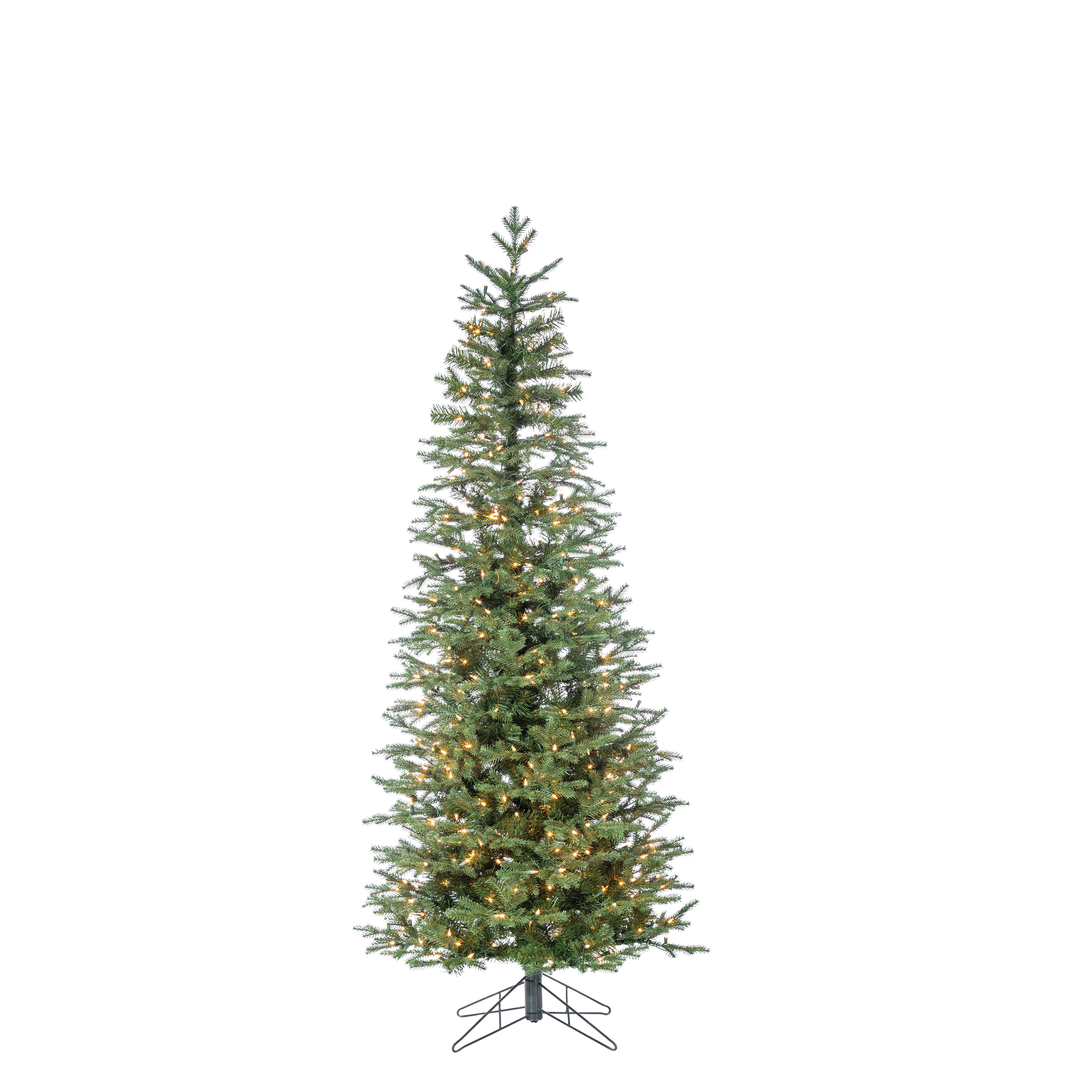 4 ft. Pre Lit Clear Incandescent Narrow Cut Jackson Pine Tree - Walmart.com