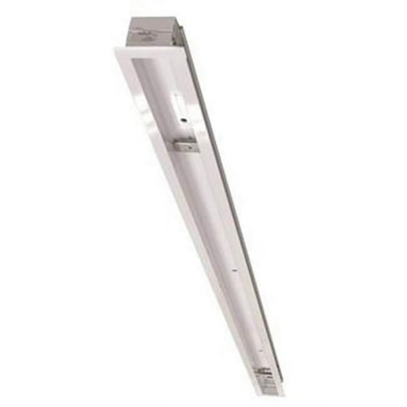 4 ft. Recessed Track Housing, Black