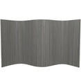 thumbnail image 1 of 4 ft. Short Bamboo Wave Screen - Grey, 1 of 7