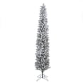 thumbnail image 1 of 4 ft. Un-Lit Flocked Slim Tree - 272 Tips, 1 of 1
