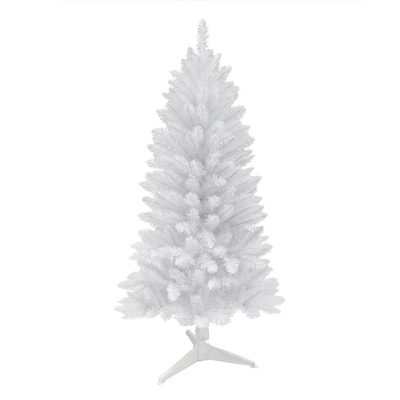 4 ft White Carson Artificial Pine Tree