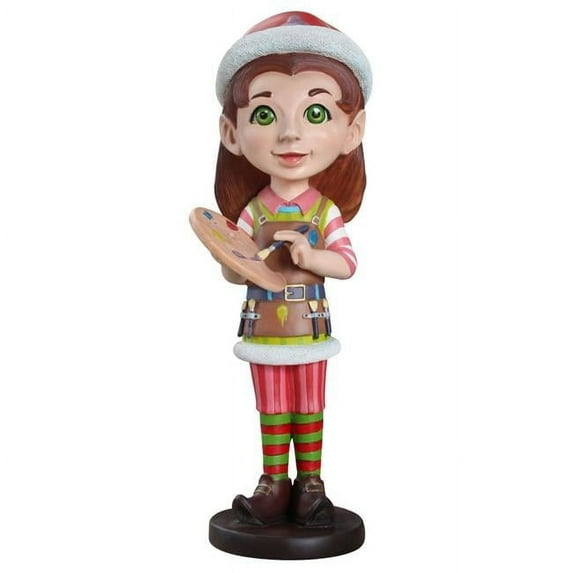 4 ft. Worker ELF Figurine with Palette