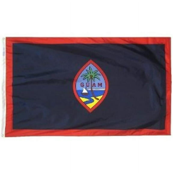 4 ft. X 6 ft. Nyl-Glo Guam Flag