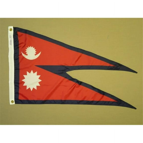 4 ft. X 6 ft. Nyl-Glo Nepal Flag