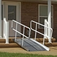 thumbnail image 1 of 4-ft x 36-in Solid with Handrails Wheelchair Ramp 850 lb. Weight Capacity  Maximum 8-in Rise, 1 of 1